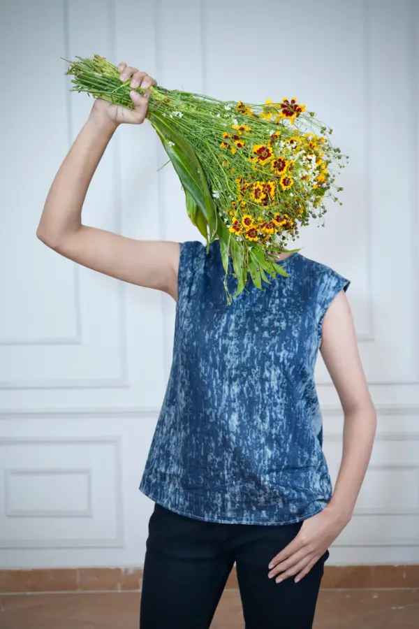 Denim charm top - Image 2