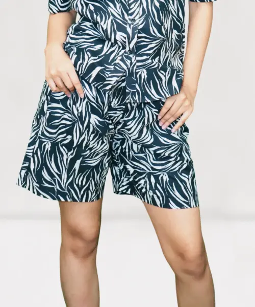 Raaya Bottom – Eucalyptus Print Cotton Bottom by Mystic Grove